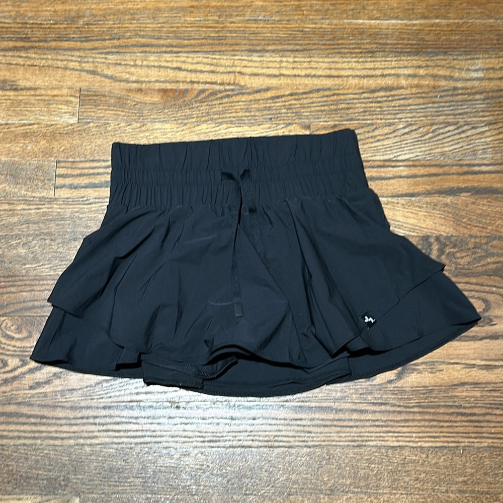 High-Rise Flowy Skort X Small